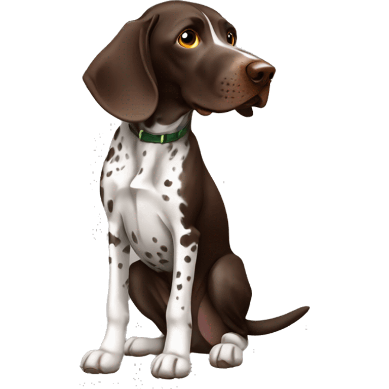 German shorthair pointer emoji