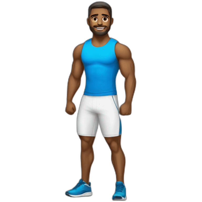 fitness coach emoji