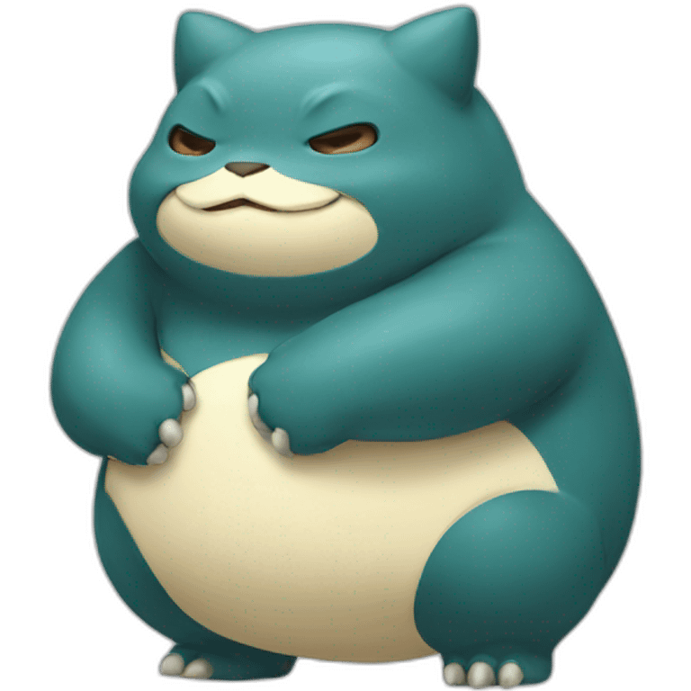 Snorlax Pokemon emoji