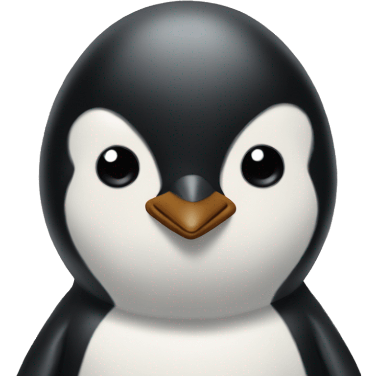 Pinguin painting emoji