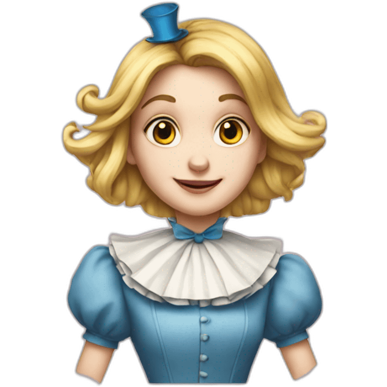 Alice in wonderland emoji