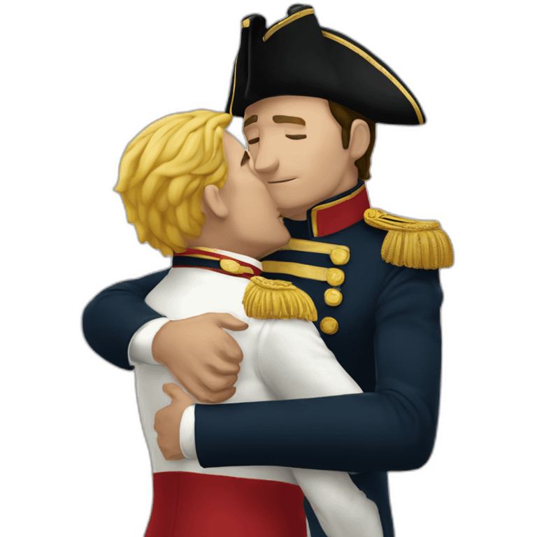 napoleon hugging gallardo emoji