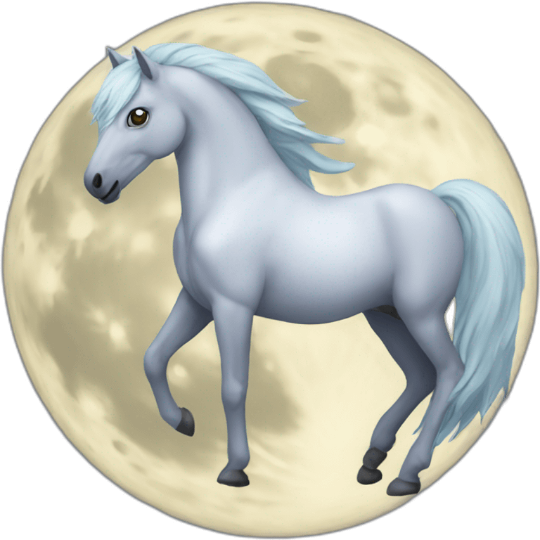 moon horse emoji