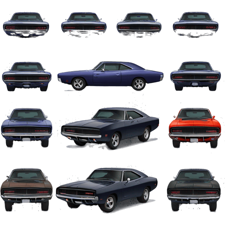 Dodge charger emoji