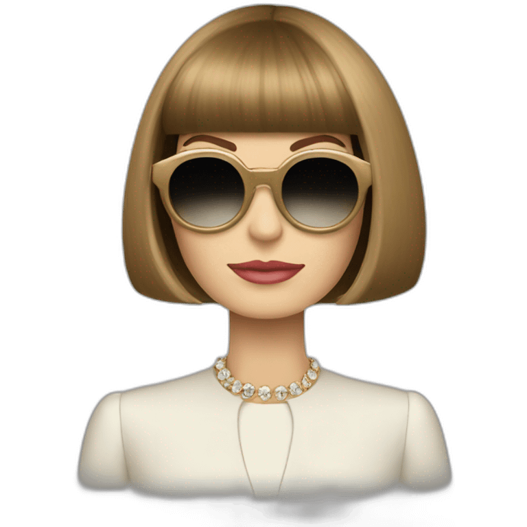 Anna wintour shot emoji