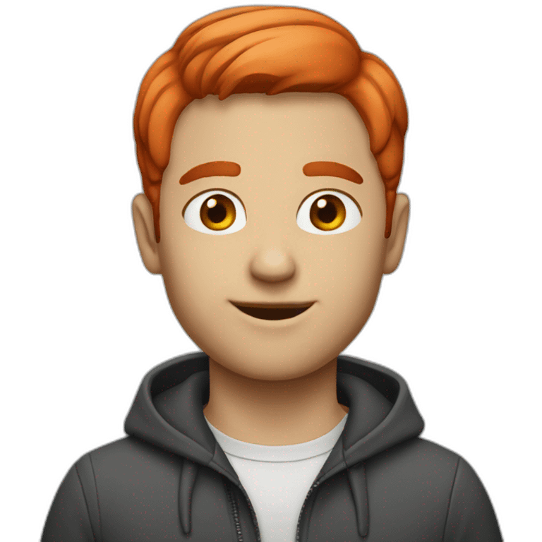 journalist-red-short-hair emoji