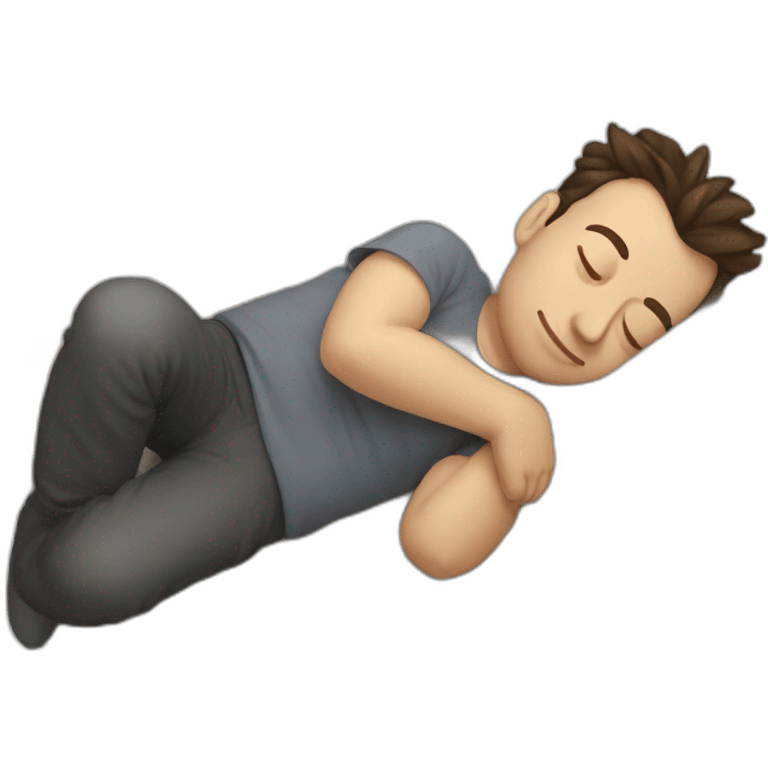 sleeping-Alon musk emoji