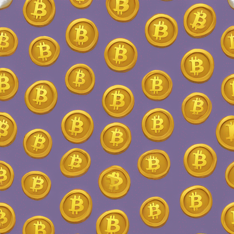 Crypto Bitcoin emoji