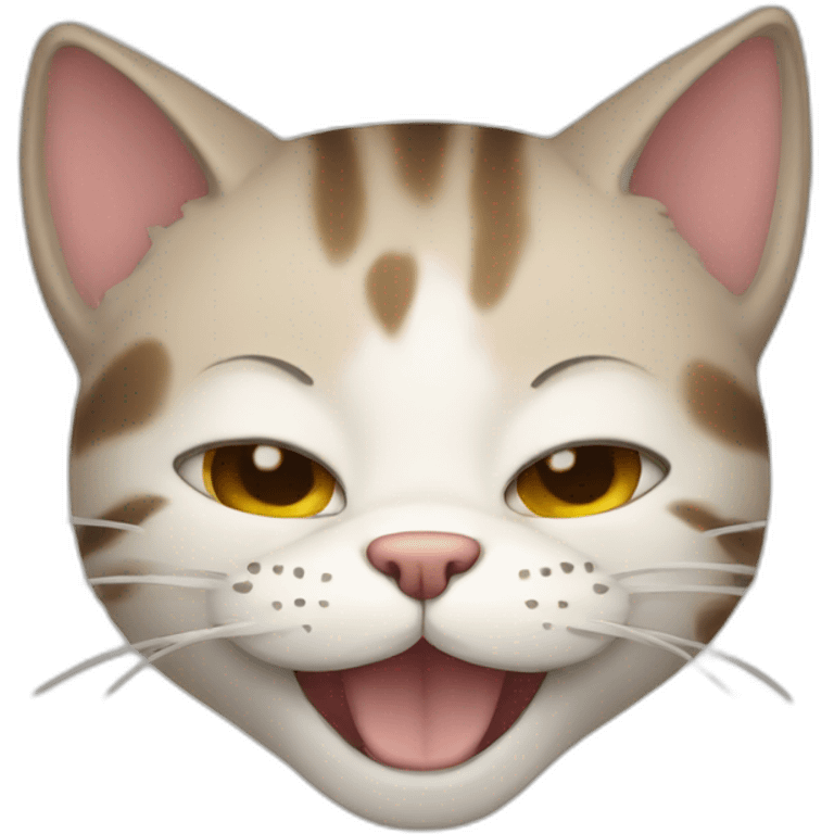 laughing cat emoji