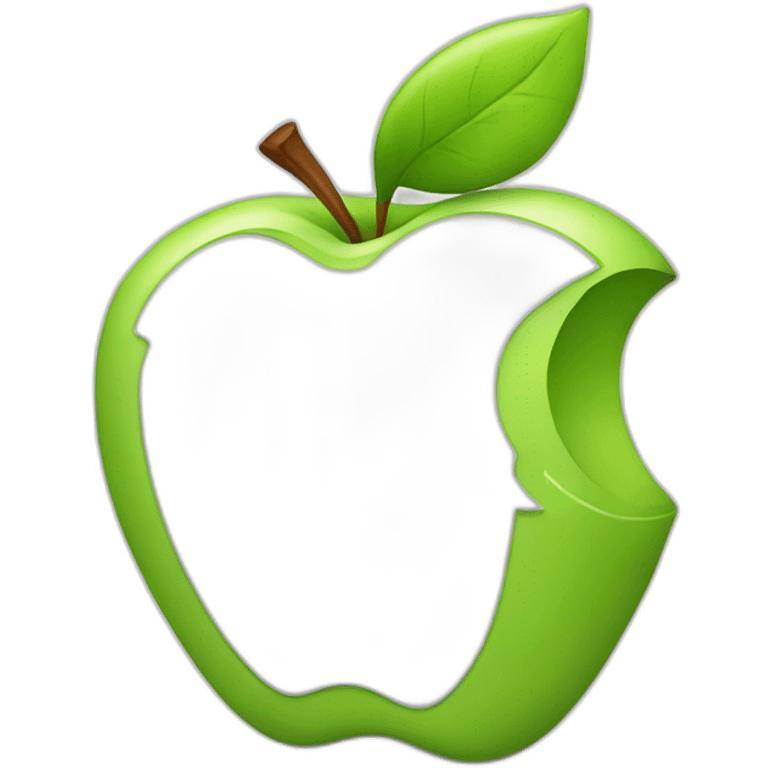 Apple logo emoji