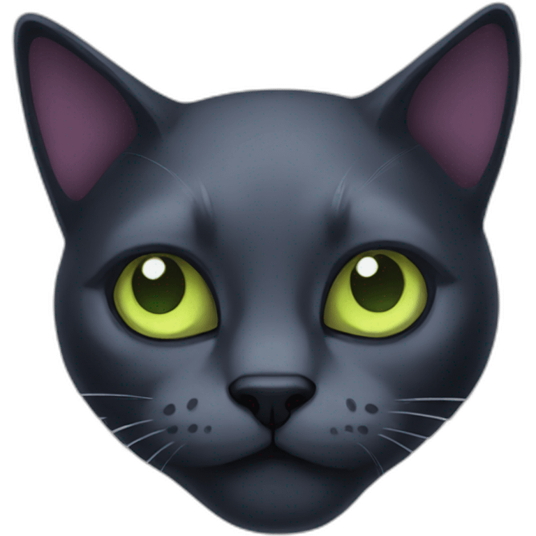 Spooky cat emoji