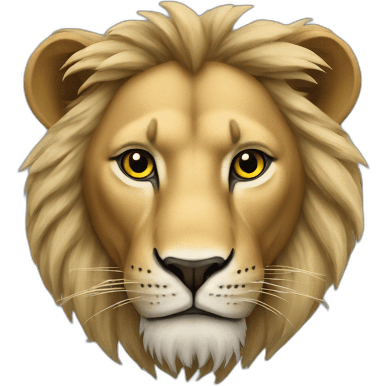 Lion du Sénégal emoji