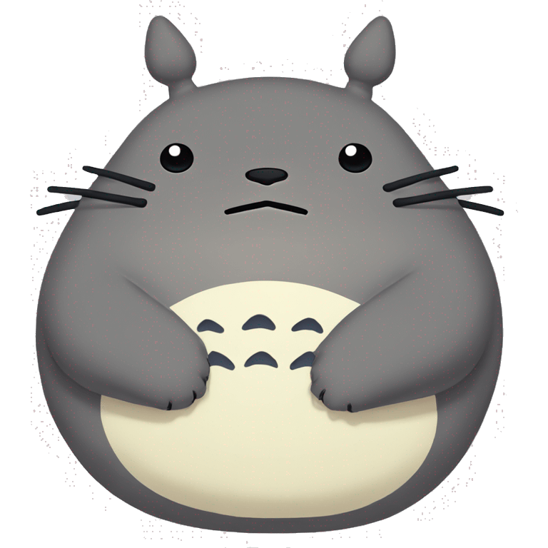 Totoro sleeping  emoji