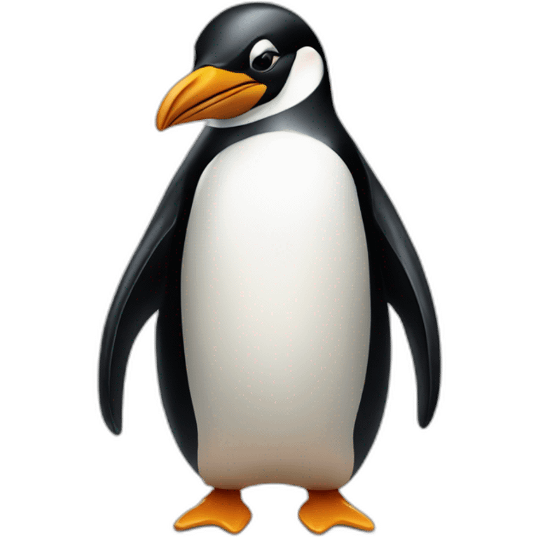 sophisticated penguin emoji