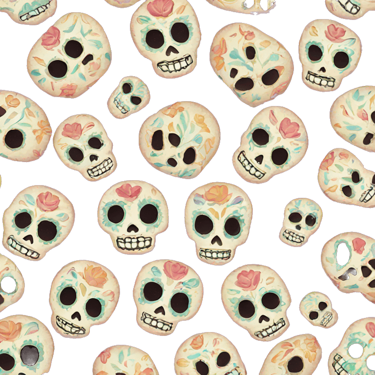 sugar skull emoji