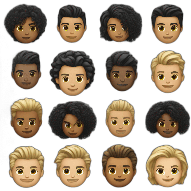 Designer with Cristiano Ronaldo hair emoji