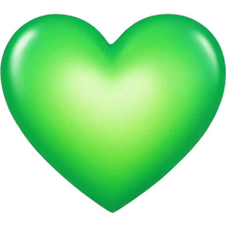 ligh green heart emoji