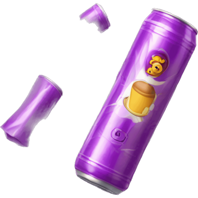 canette violette "MMX" emoji