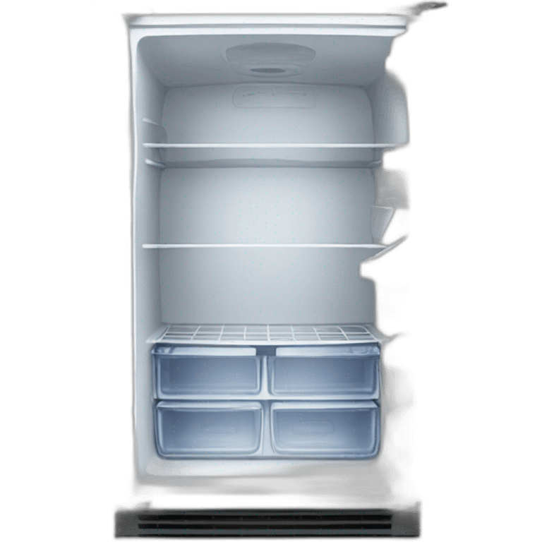 Empty fridge emoji