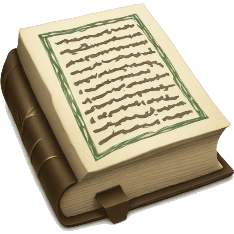 islamic holy book  emoji