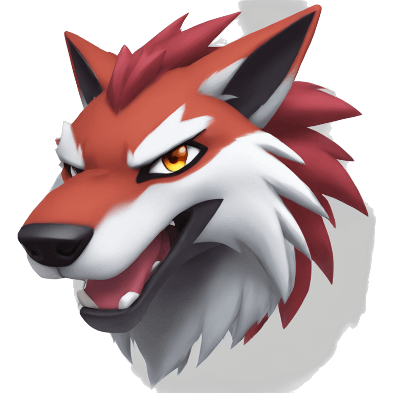  Incineroar Zoroark Lycanroc Aquila a Fakemon emoji