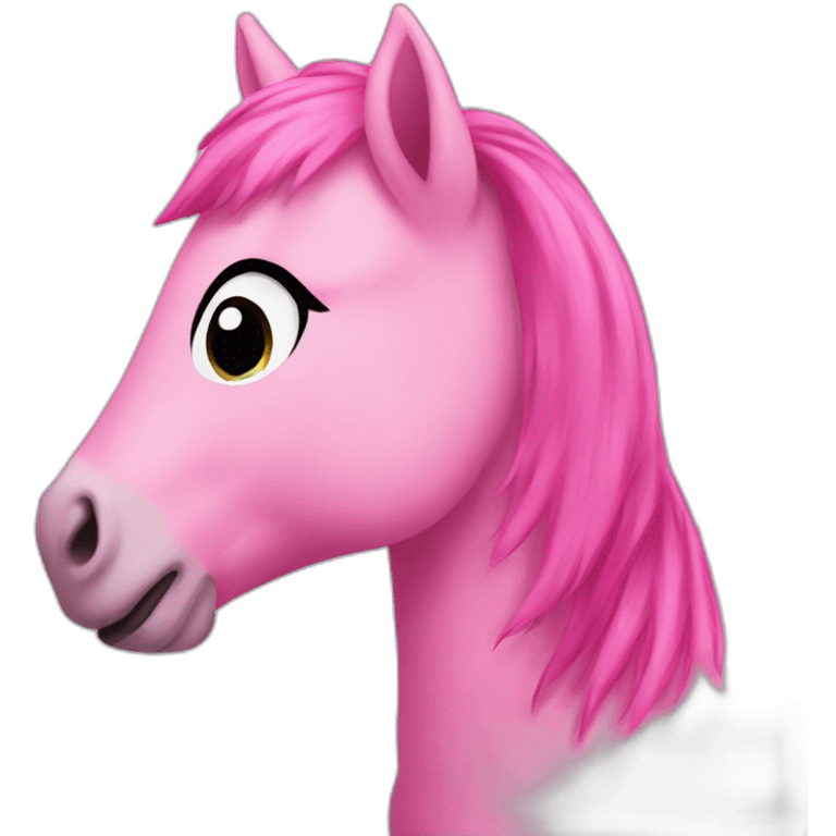 pink pony emoji