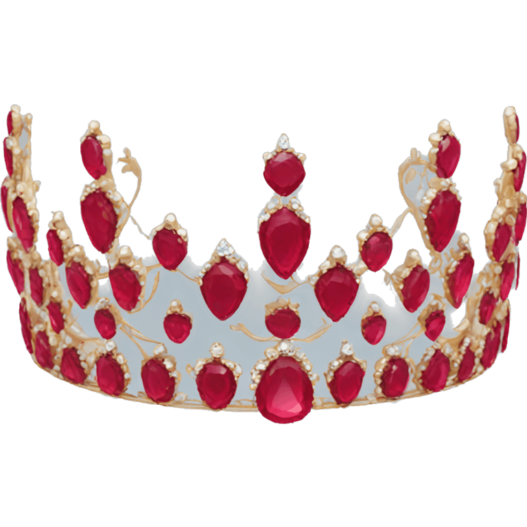 Ruby tiara emoji