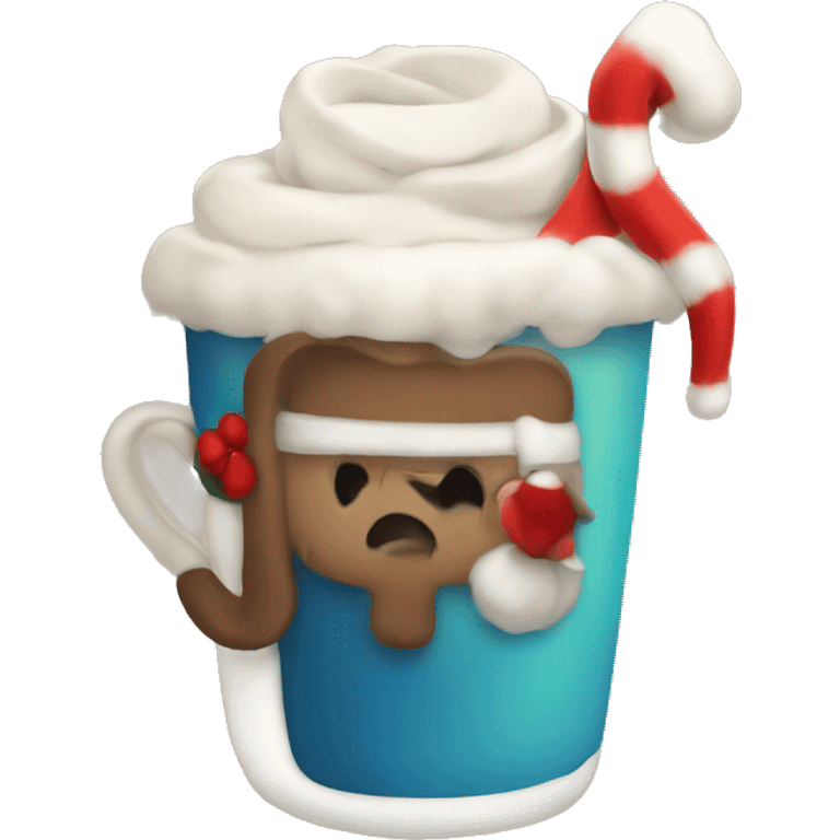 a cozy holiday drink emoji