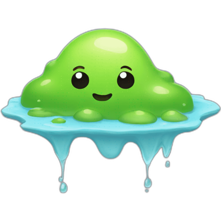 Puddle slime emoji