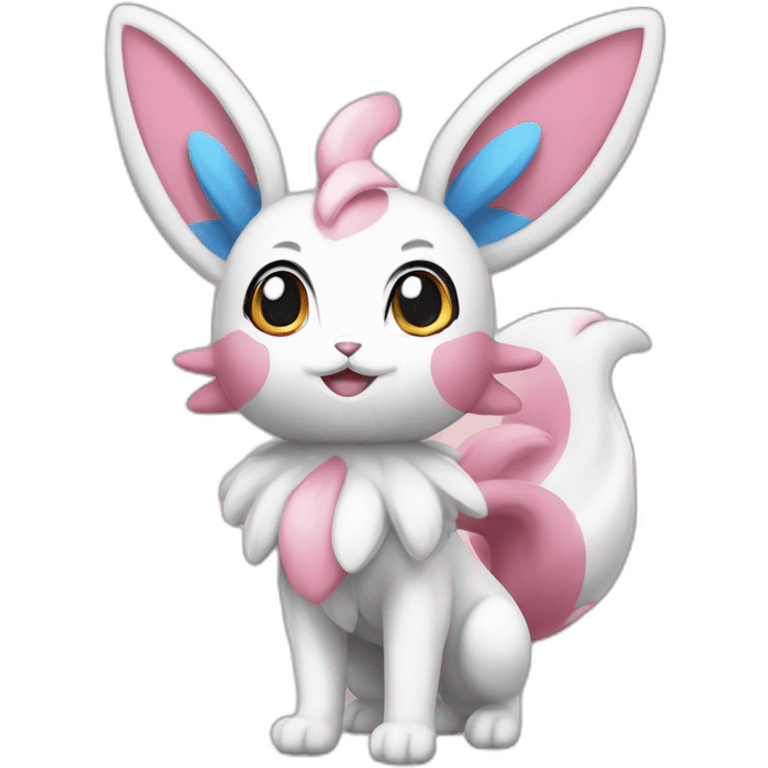 Sylveon pokemon emoji