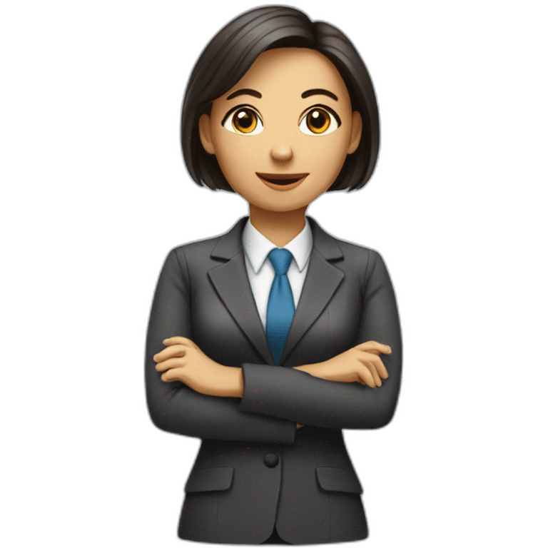 Bank staff lady emoji