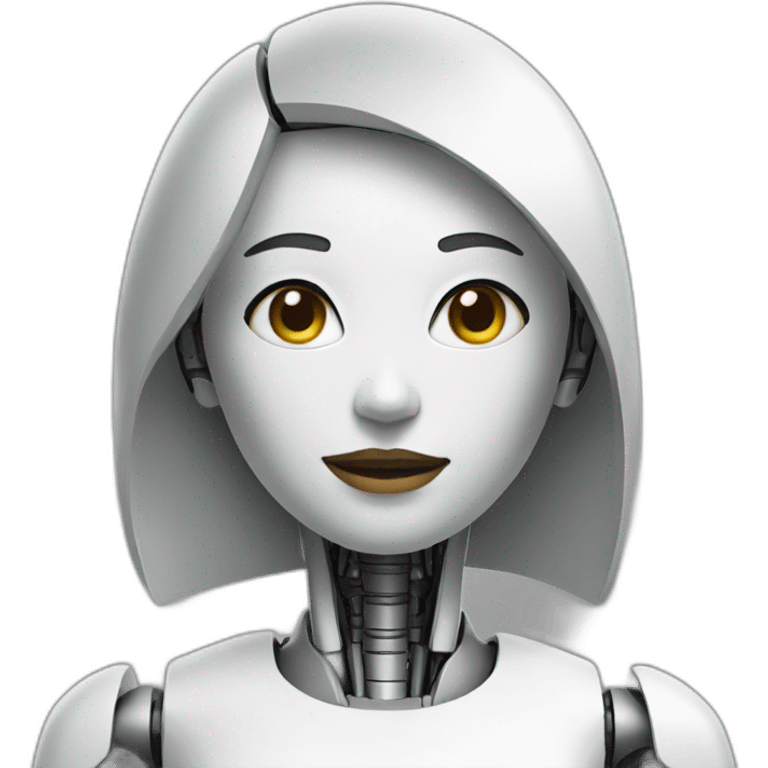 ai robot woman emoji