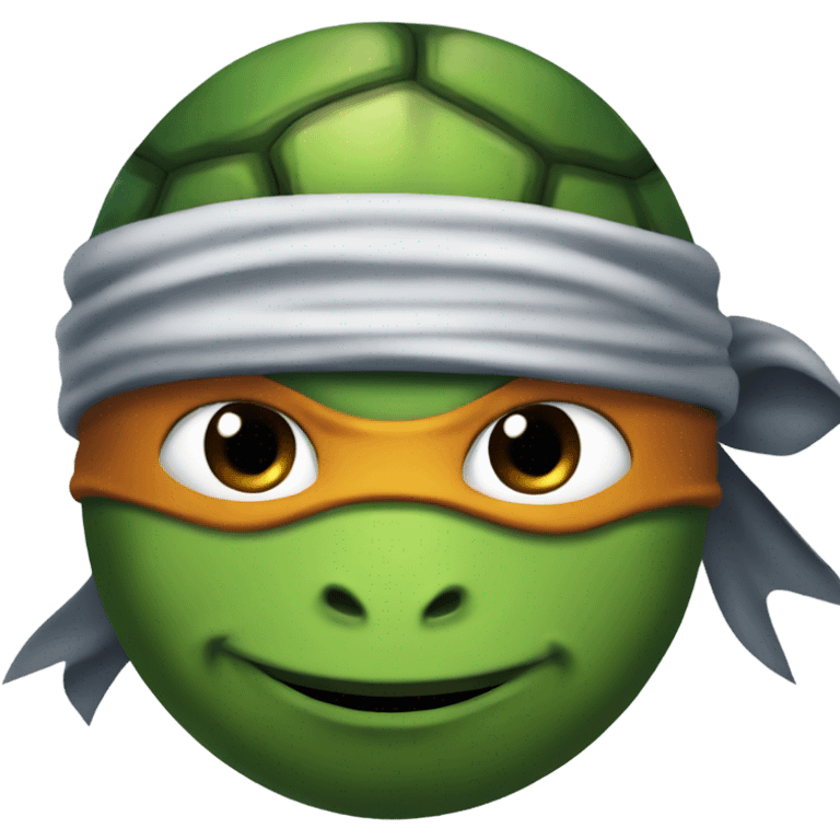 Ninja turtle with a du-rag emoji