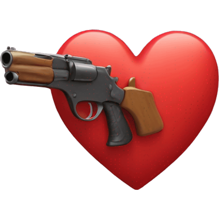 shooting heart emoji