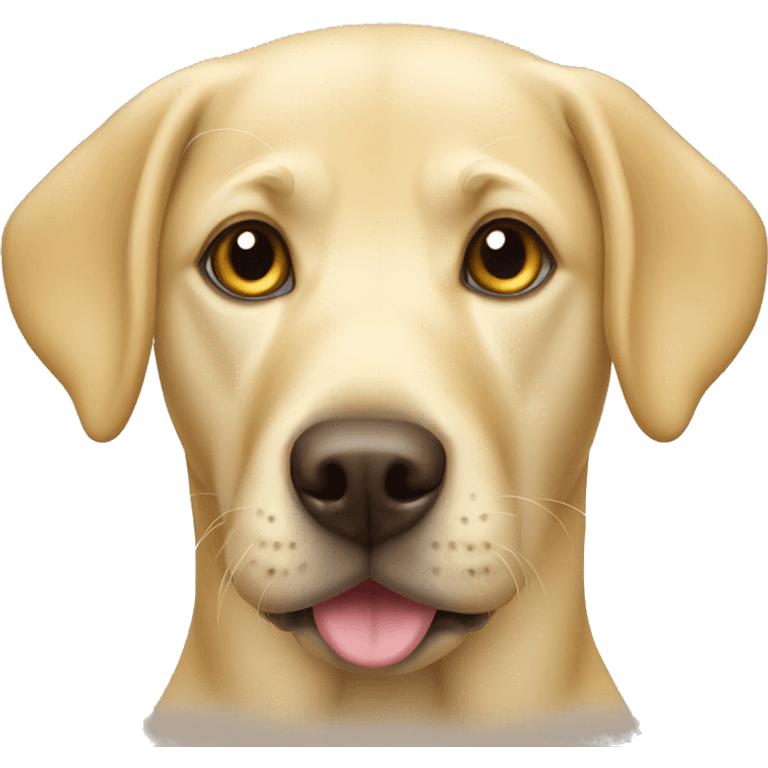 Yellow Labrador Retriever  emoji