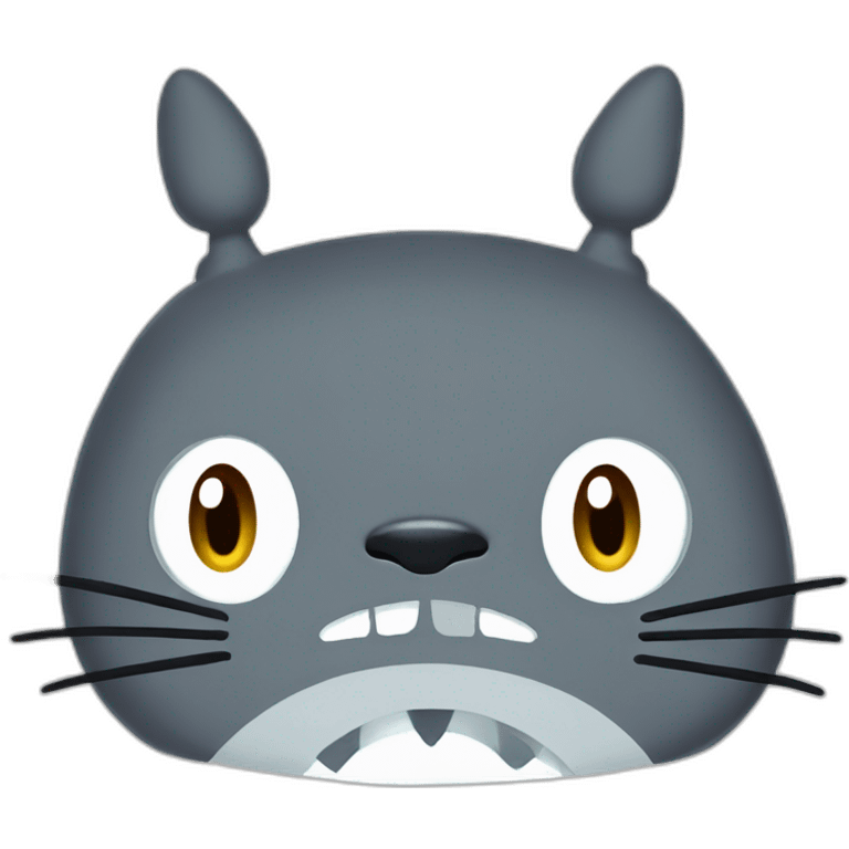 totoro head emoji