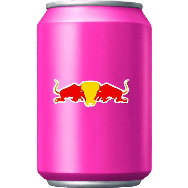 pink red bull can emoji