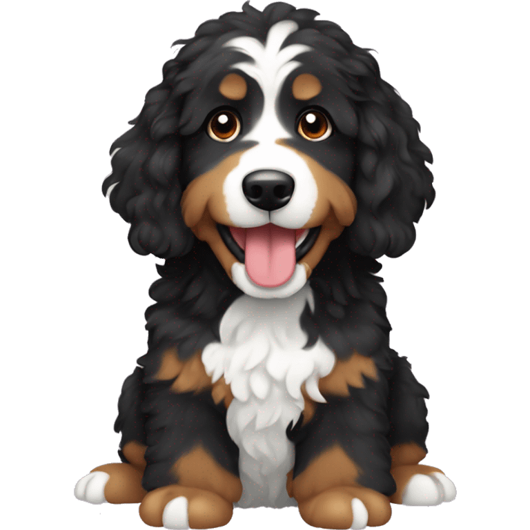 Bernedoodle emoji