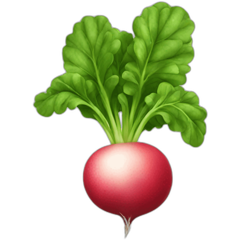 Radish emoji