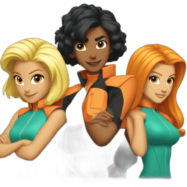 a team of totally spies developpers emoji