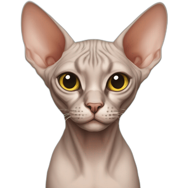 sphynx cat emoji