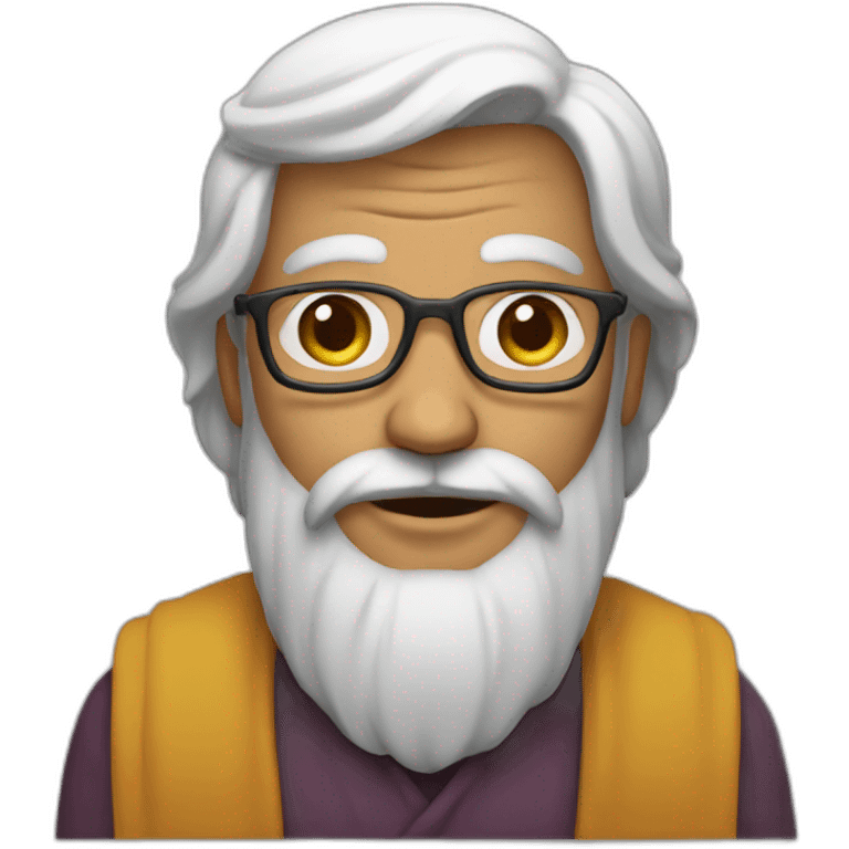 A wise man emoji