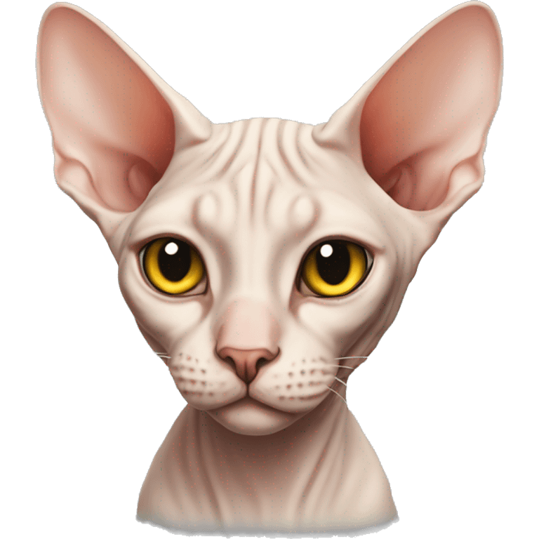 cat sphynx  emoji