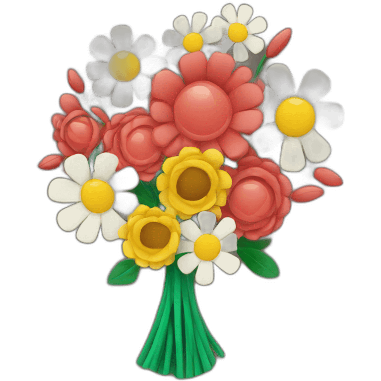 bouquet abstract company logo emoji