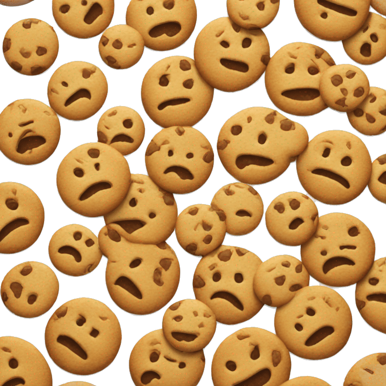 Cookie man emoji