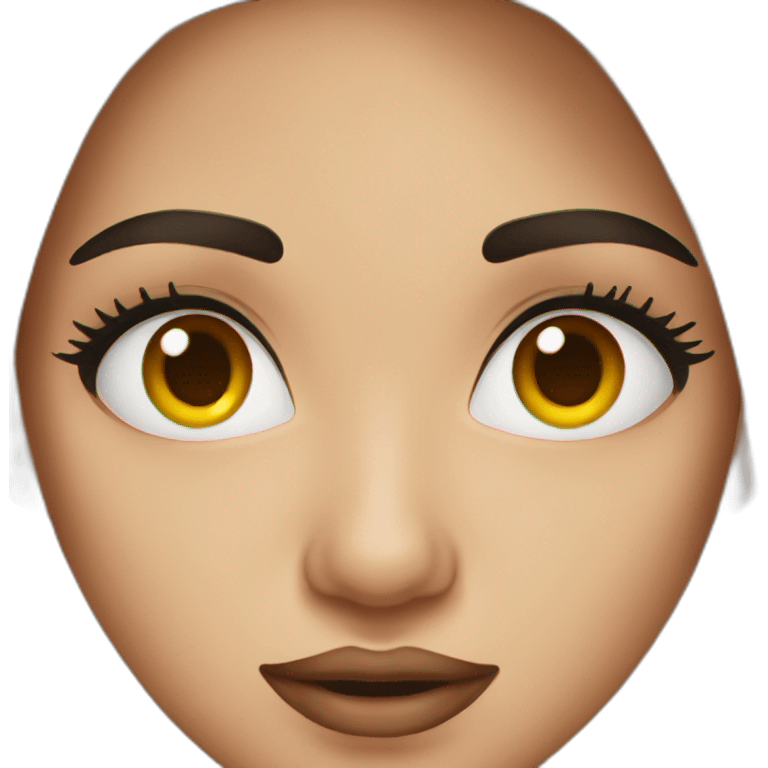 Women brow emoji