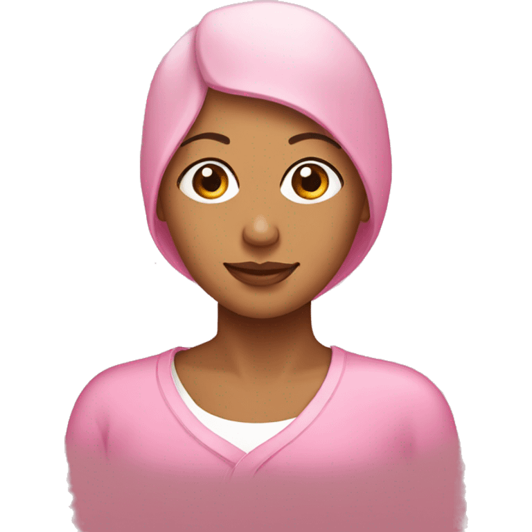 breast cancer survivor emoji