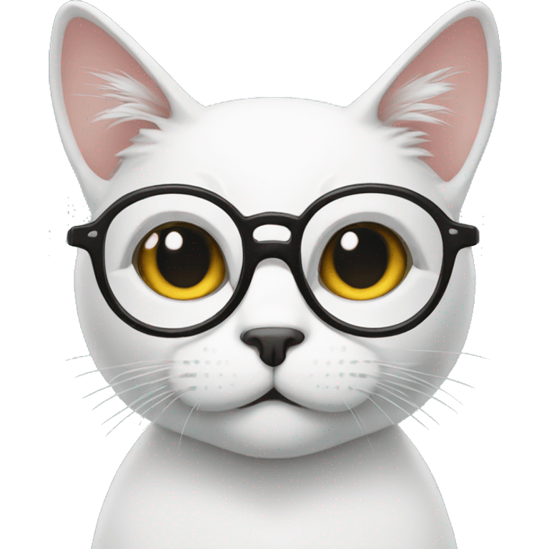 cat with glasses emoji