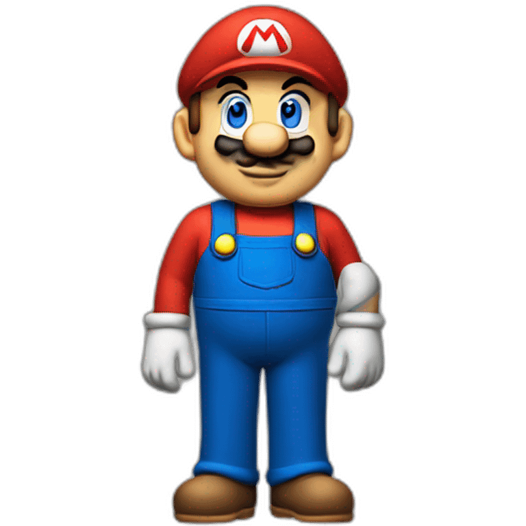 Homme version Mario emoji