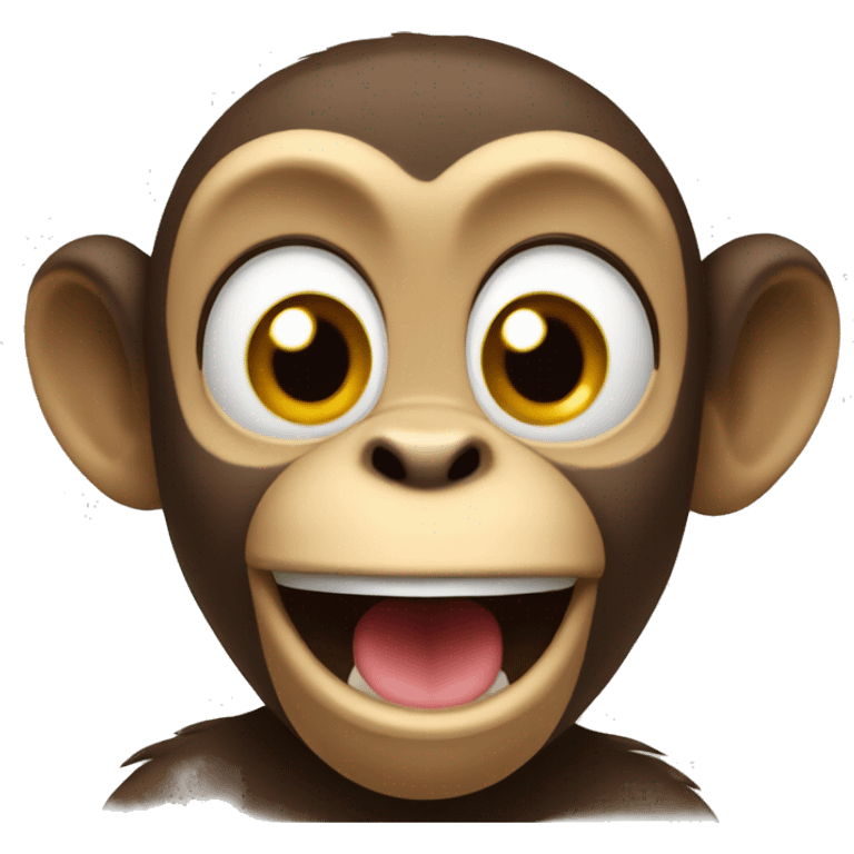 excited monkey  emoji